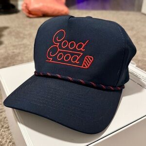 Good Good Golf Navy Snapback Hat Imperial Rope Cap OS